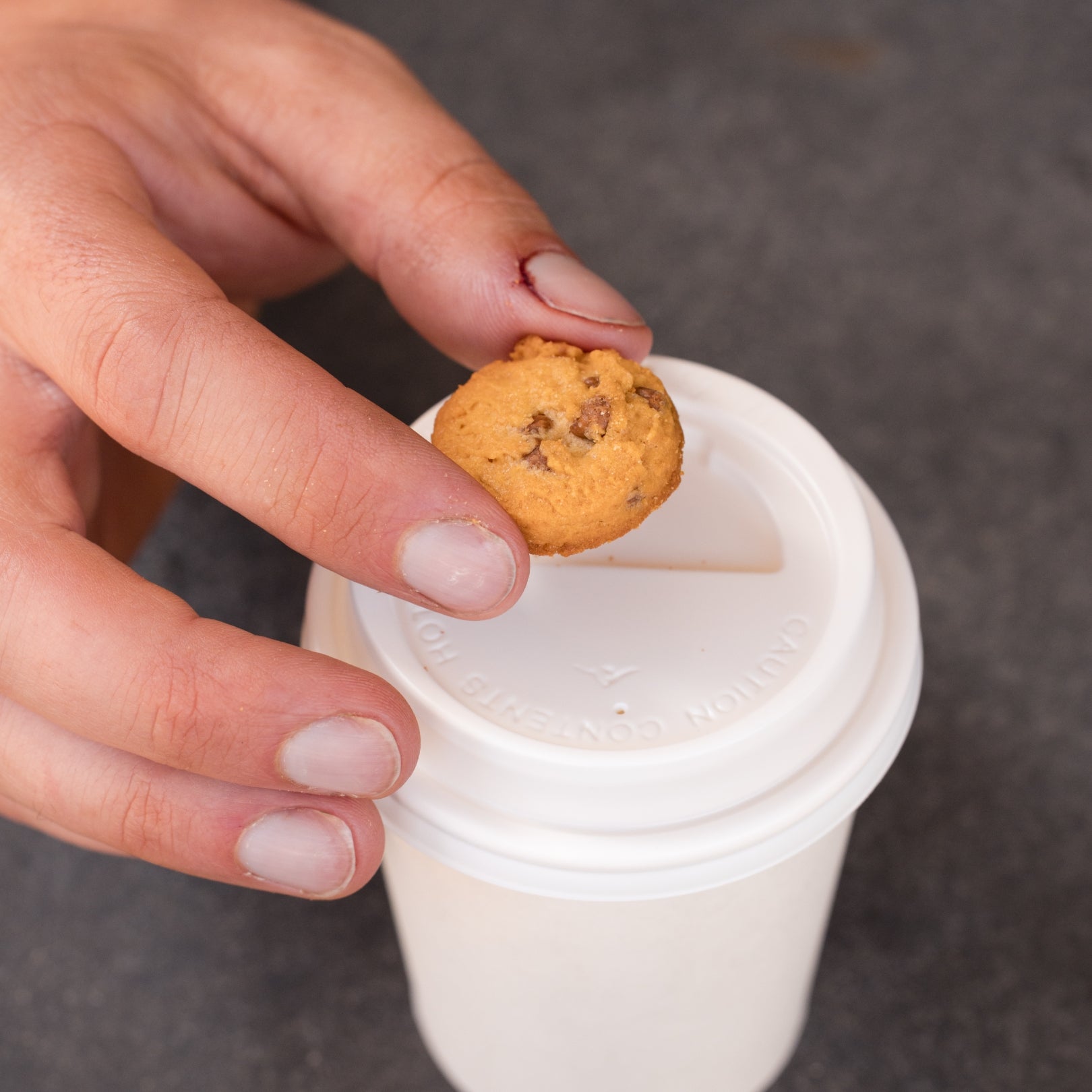 Choco Chip Cookies Box 150g - Bite Size Biscuits