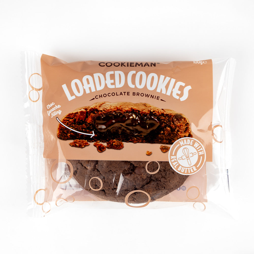 Double Choc Brownie Loaded Cookies 100g