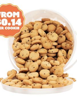 Choc Chip Cookies 2.2kg - Bite Size Biscuits