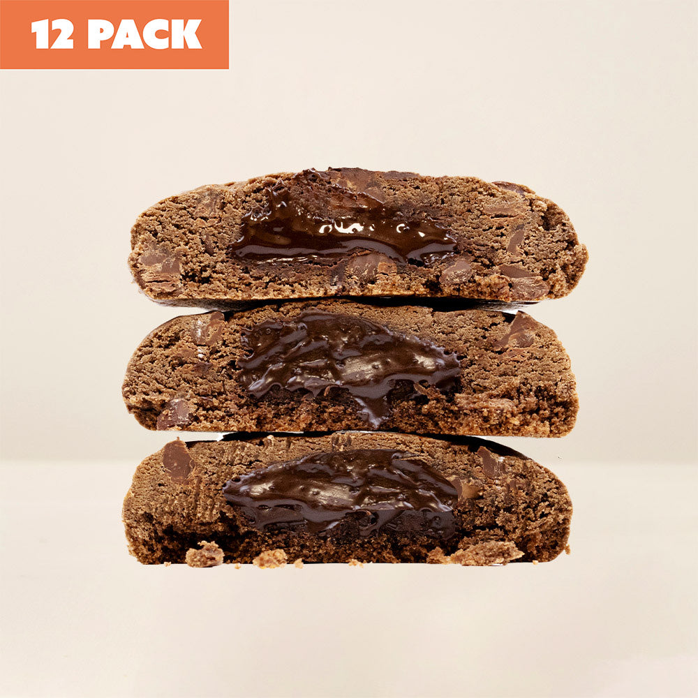 Double Choc Brownie Loaded Cookies 100g x 12 - Ambient Loaded (Retail)