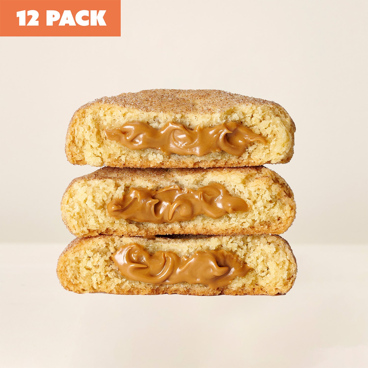 Snickerdoodle Loaded Cookies 100g x 12 - Ambient Loaded (Retail)