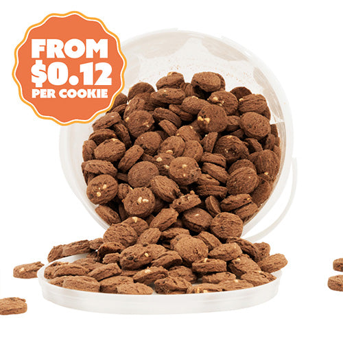 Triple Chocolate Cookies 2.5kg - Bite Sized Biscuits