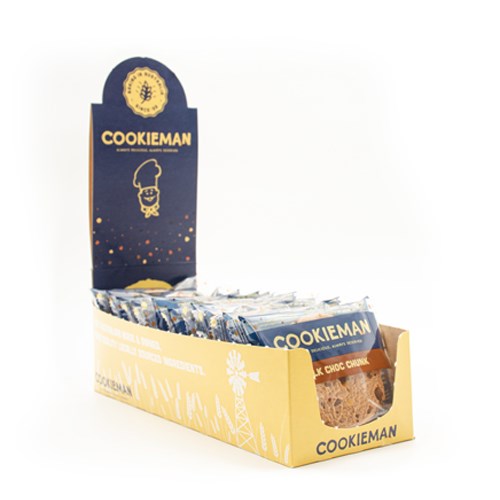 Cafe Cookie | Milky Chocolate Chip Cookies 60g (12)