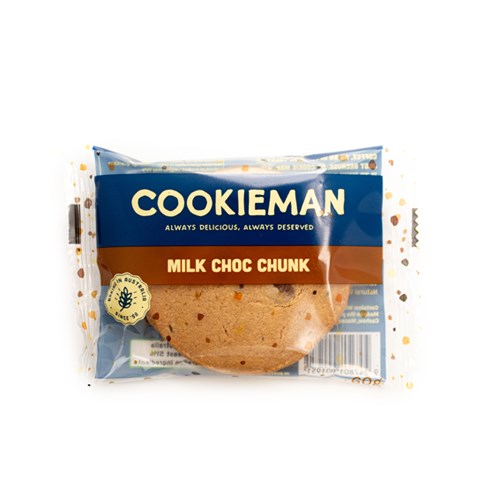 Cafe Cookie | Milky Chocolate Chip Cookies 60g (12)